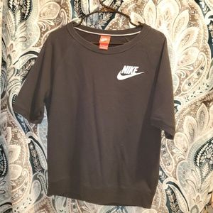 Nike short sleeve sweater